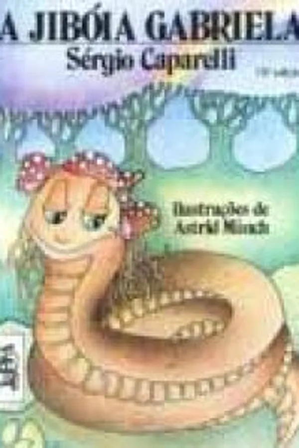 Capa de A jibóia Gabriela