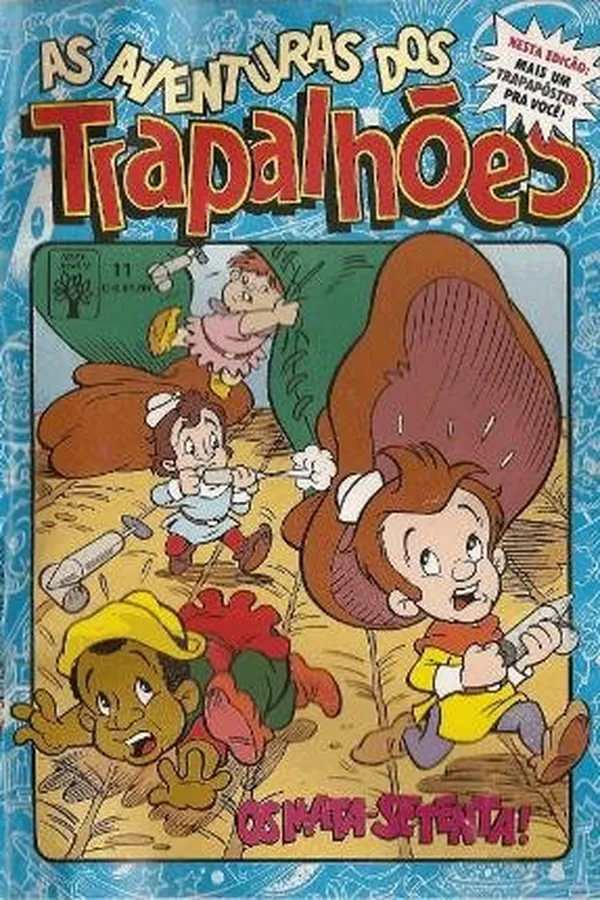 Capa de As aventuras dos Trapalhões #11