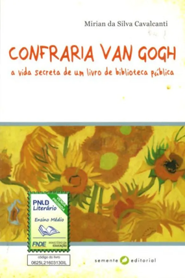 Capa de Confraria Van Gogh - a vida secreta de um livro de biblioteca pública