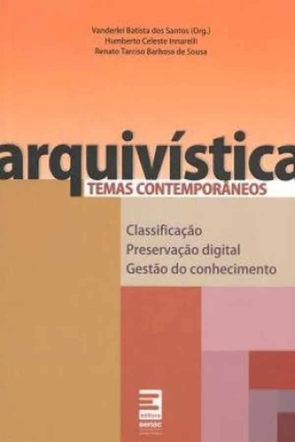 Capa de Arquivística
