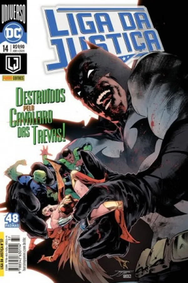 Capa de Liga da Justiça #14
