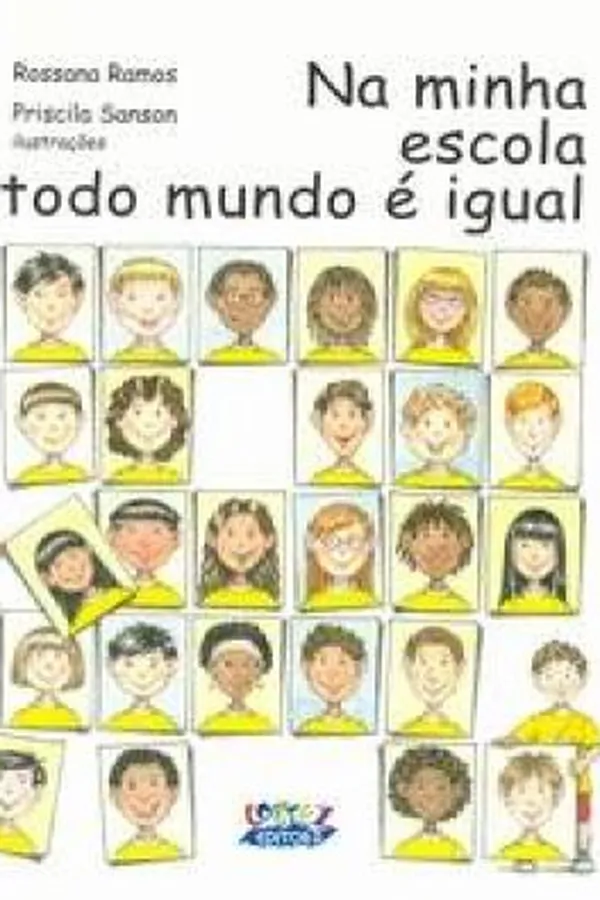 Capa de Na minha escola todo mundo é igual