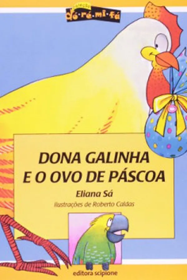 Capa de Dona Galinha e o ovo de Páscoa