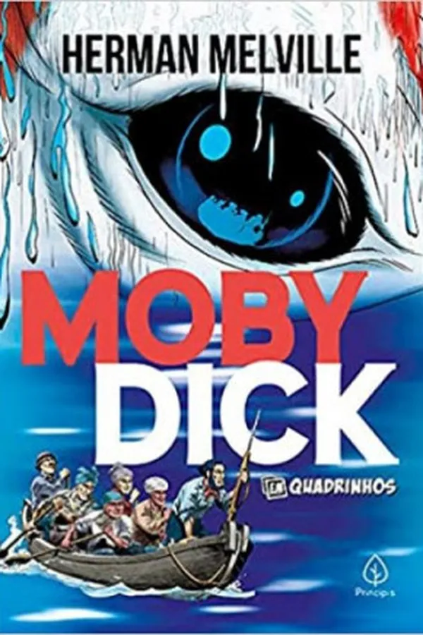 Capa de Moby Dick em Quadrinhos