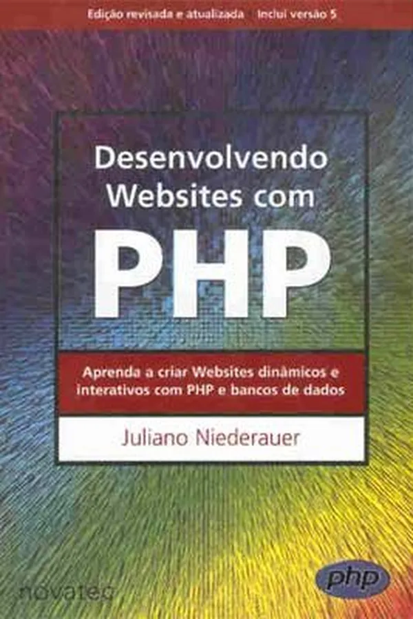 Capa de Desenvolvendo Websites com PHP - 1ª Edição