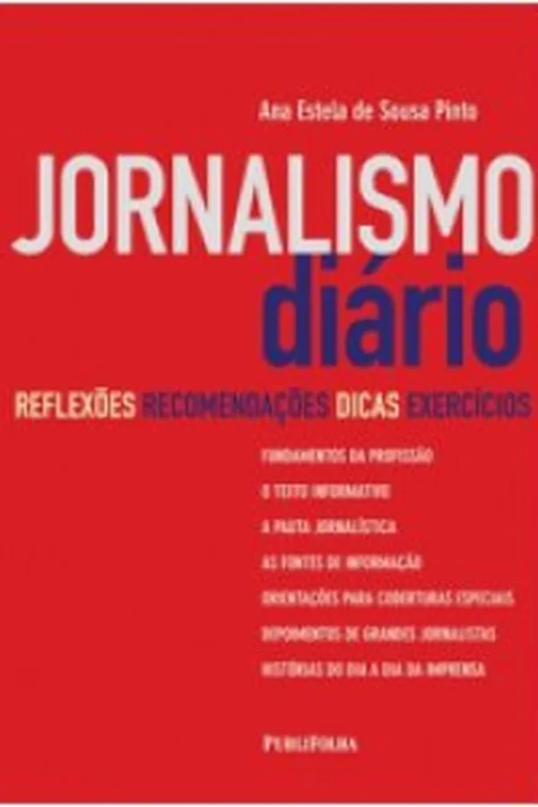 Capa de Jornalismo Diário