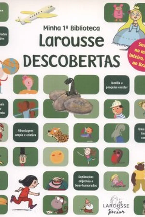 Capa de Minha 1ª Biblioteca Larousse - Descobertas