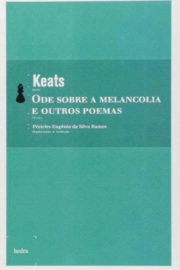 Capa de Ode sobre a melancolia e outros poemas
