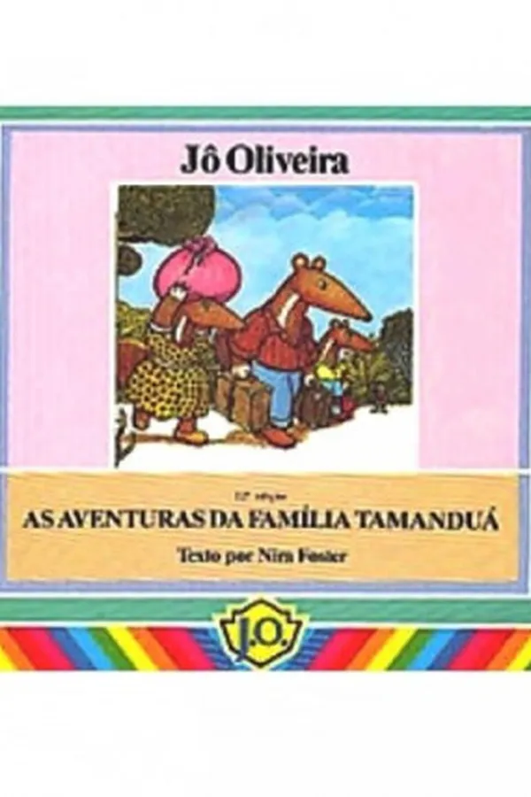 Capa de As aventuras da família tamanduá
