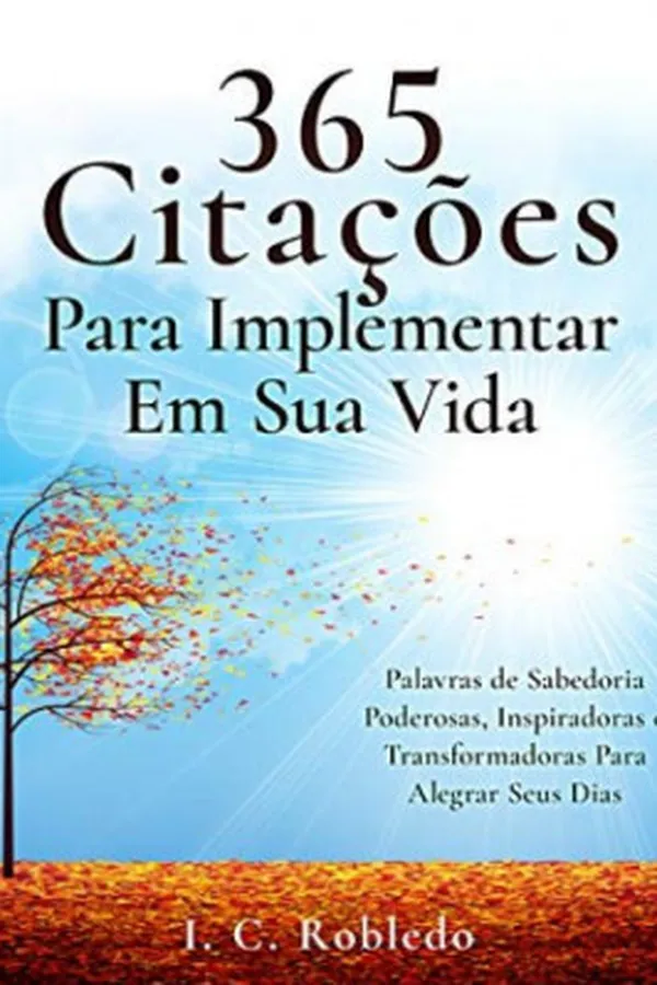 Capa de 365 Citações Para Implementar Em Sua Vida