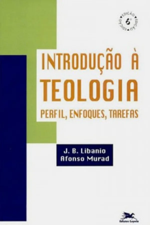 Capa de Introdução à Teologia