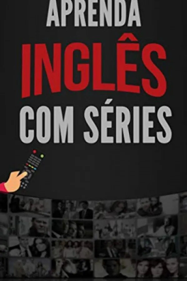 Capa de Aprenda Inglês com Séries