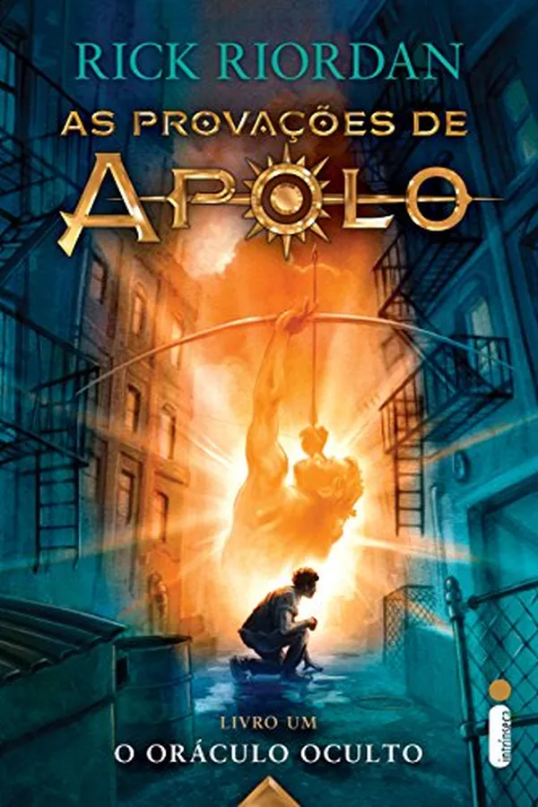 Capa de O oráculo oculto (As provações de Apolo Livro 1)