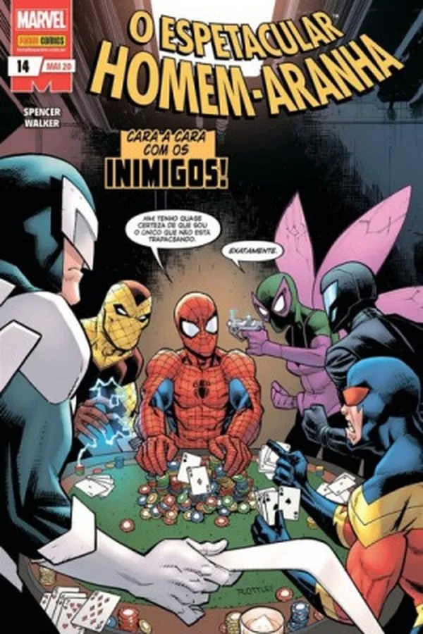 Capa de O Espetacular Homem-Aranha - 14