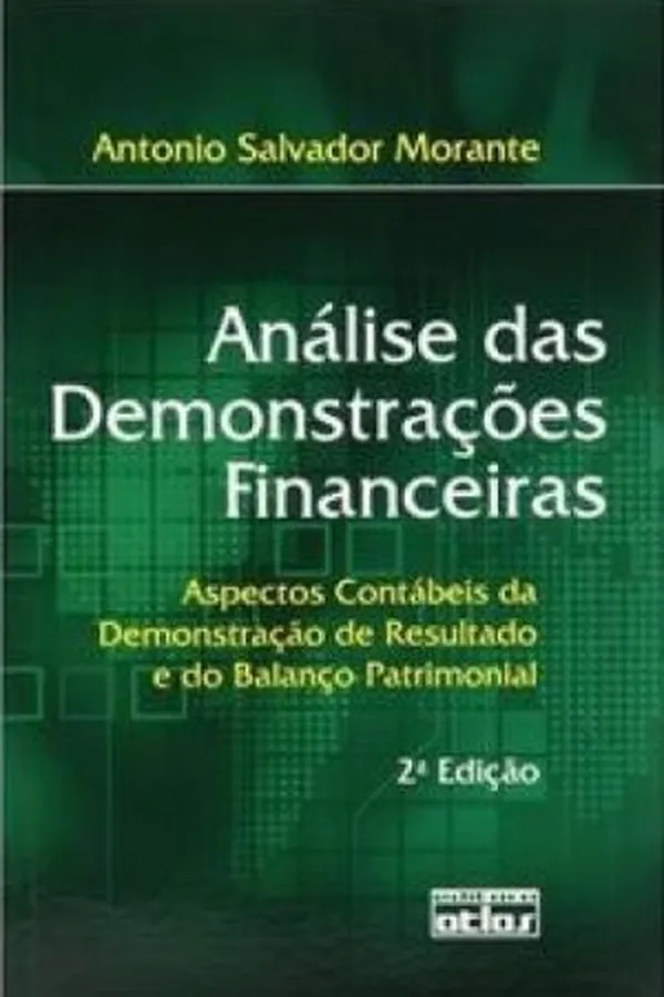 Capa de Análise das Demonstrações Financeiras