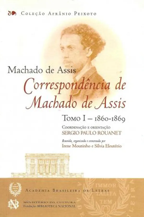 Capa de Correspondências de Machado de Assis