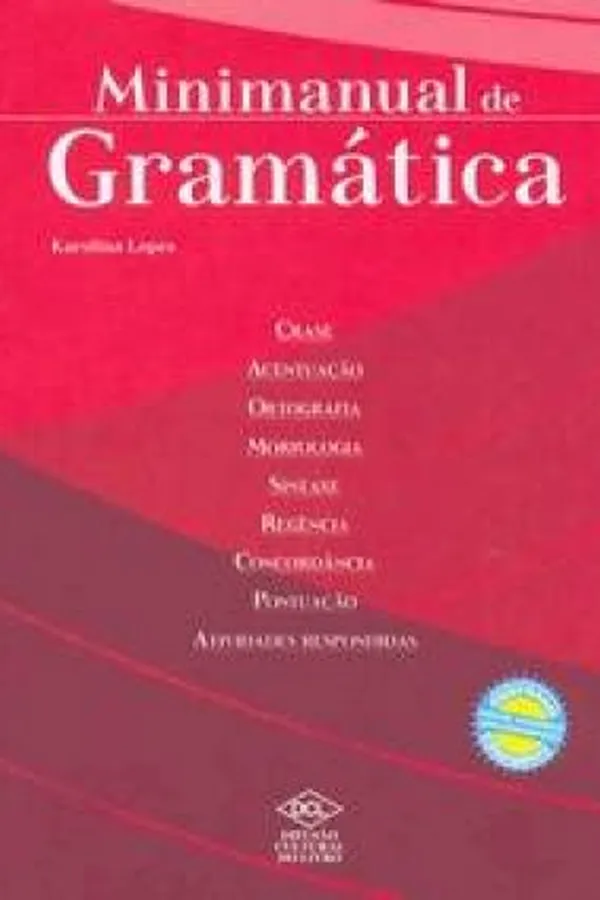 Capa de Minimanual de Gramática