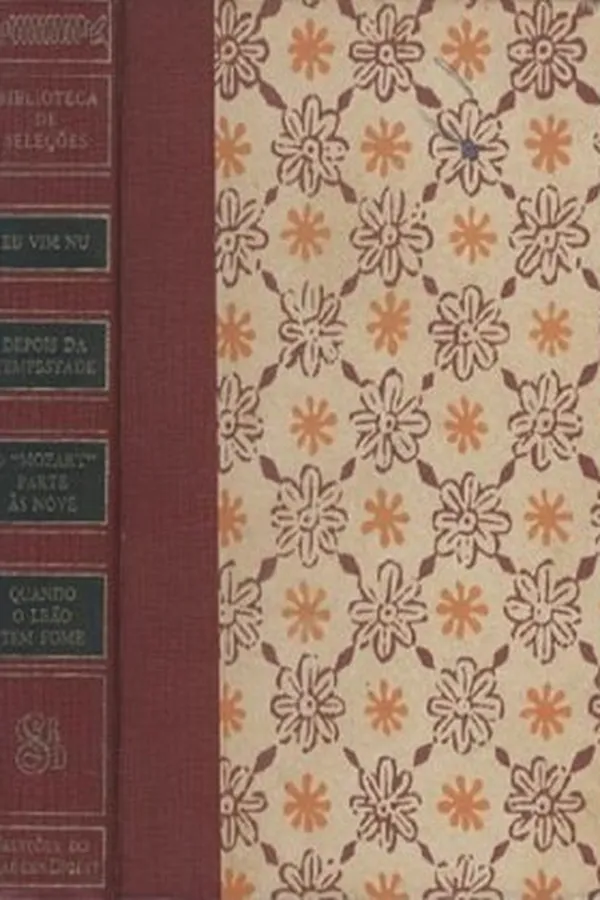 Capa de Eu vim nu, Depois da tempestade, o "Mozart" parte as nove, Quando o leão tem fome