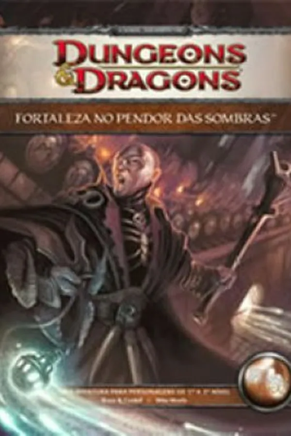 Capa de Dungeons & Dragons Fortaleza no Pendor das Sombras