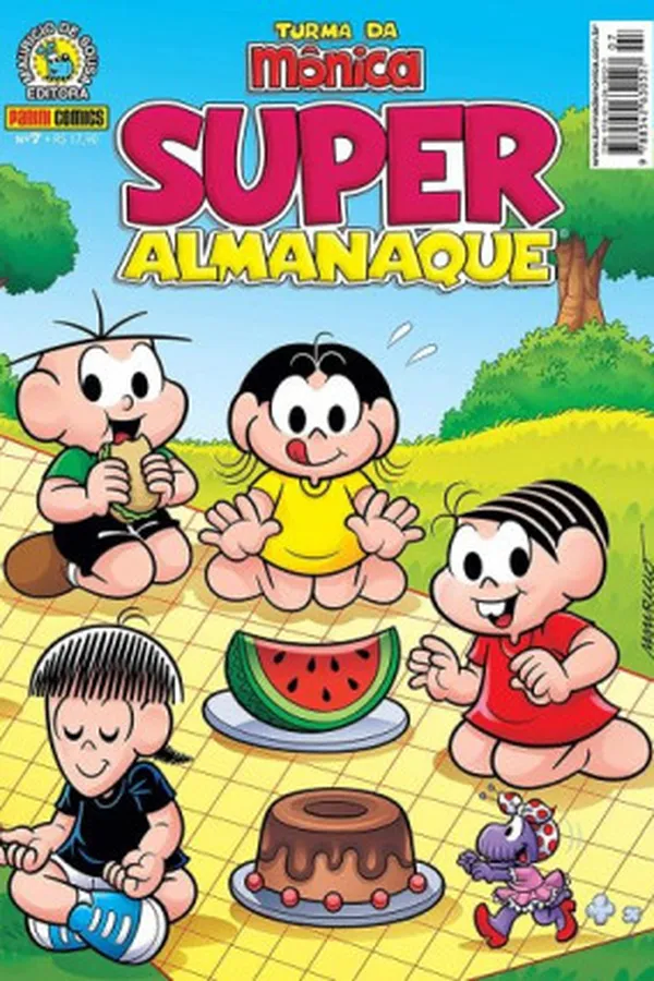 Capa de Superalmanaque Turma da Mônica