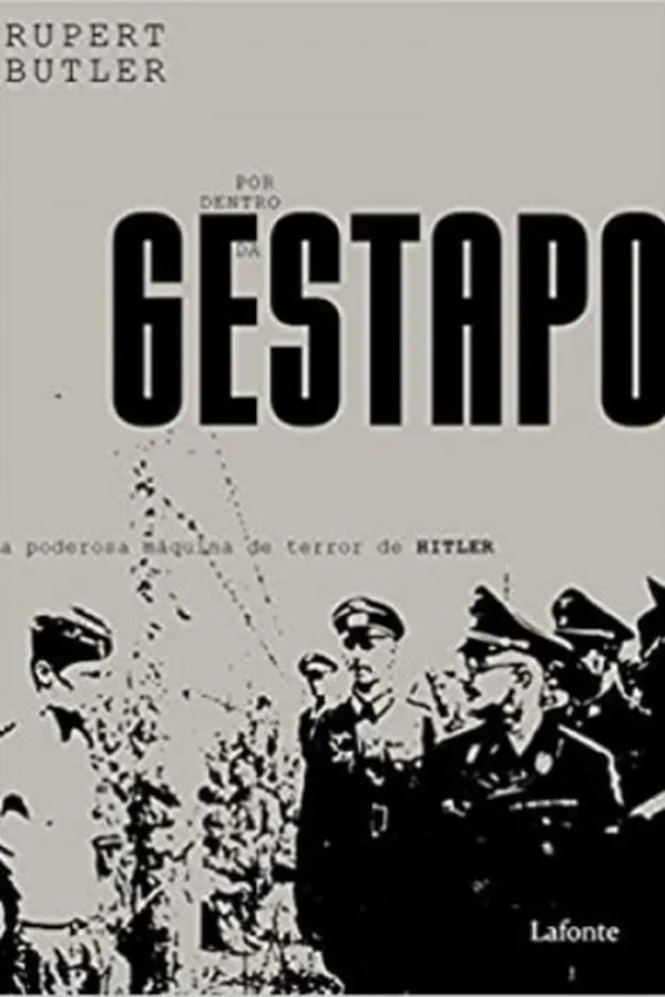 Capa de Por dentro da Gestapo