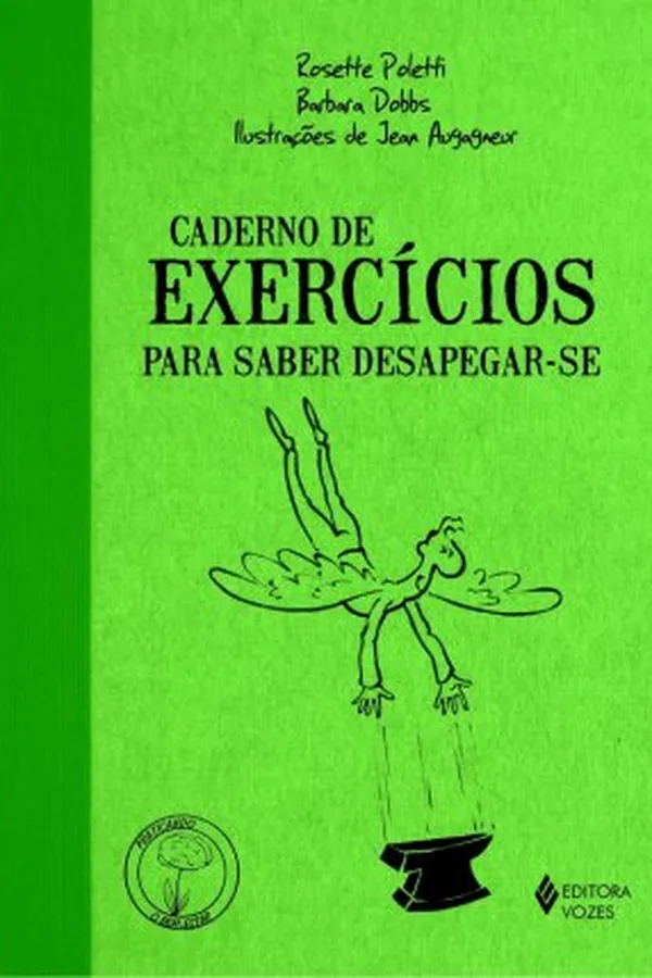 Capa de Caderno de exercícios para saber desapegar-se