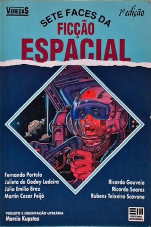 Capa de Sete Faces da Ficção Espacial