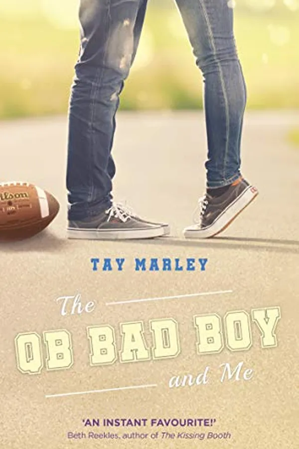Capa de The QB Bad Boy and Me (A Wattpad Novel) (English Edition)
