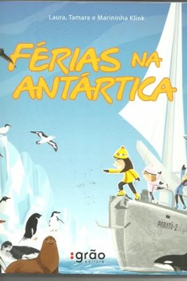 Capa de Férias na Antártica