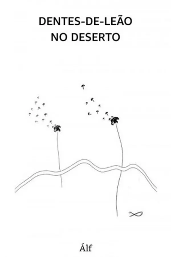 Capa de Dentes-de-leão no deserto