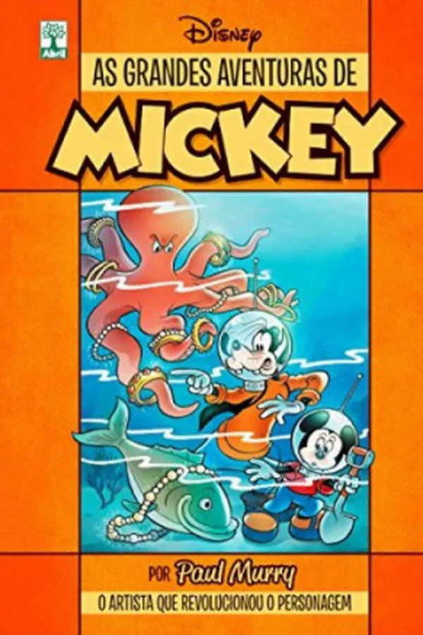 Capa de As grandes aventuras de Mickey