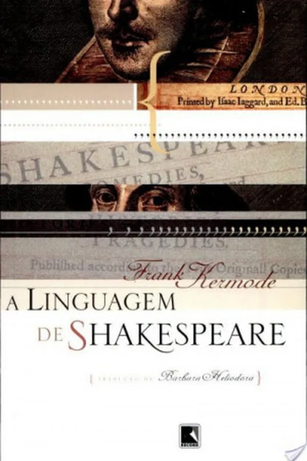 Capa de A Linguagem de Shakespeare