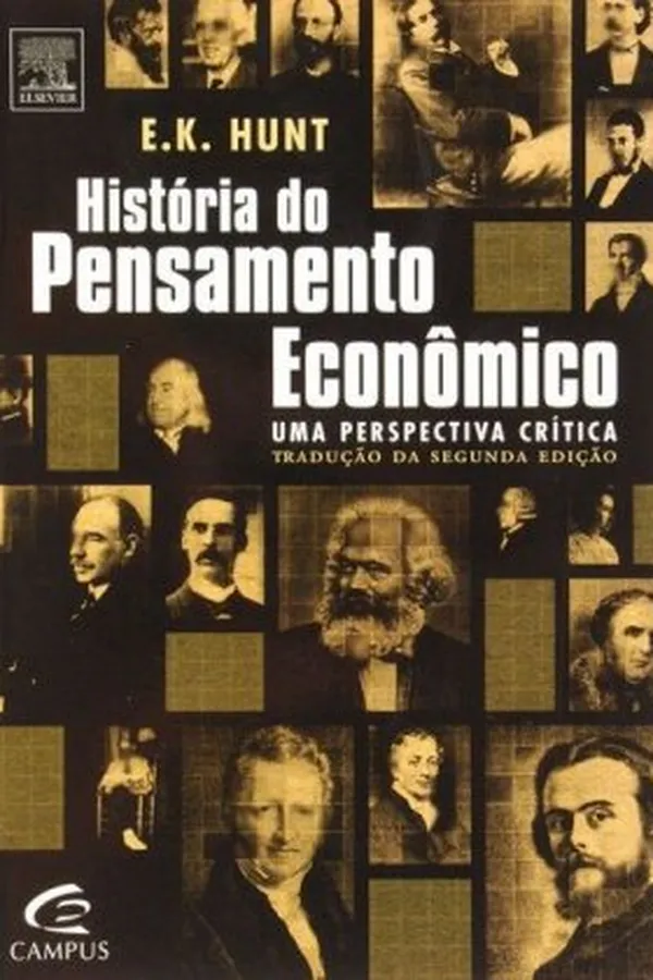 Capa de História do Pensamento Econômico