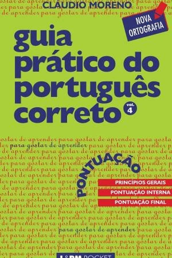Capa de Guia Prático do Português Correto