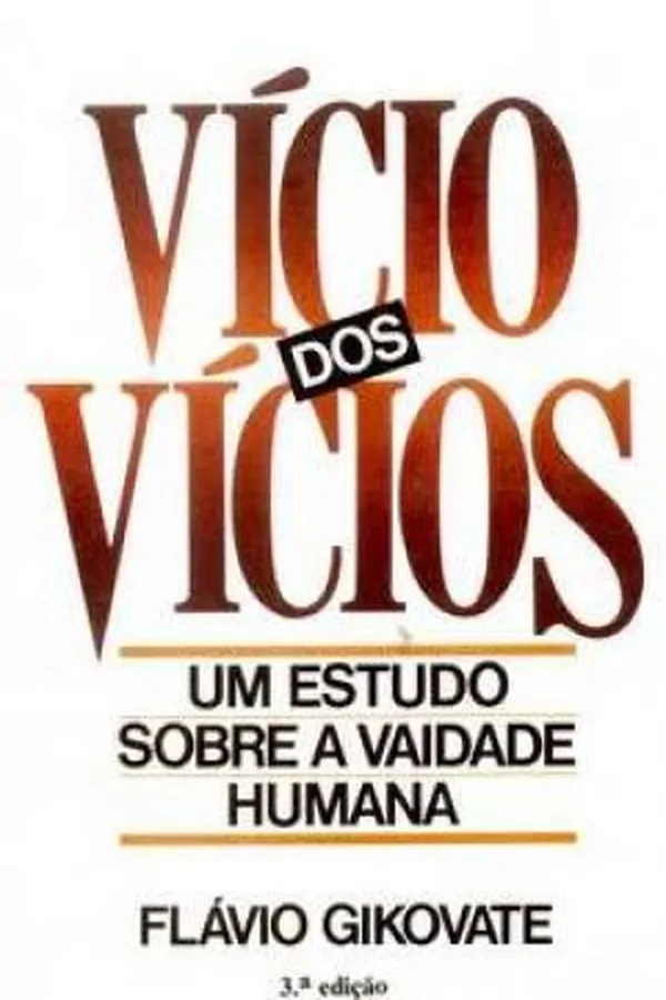 Capa de Vício dos Vícios
