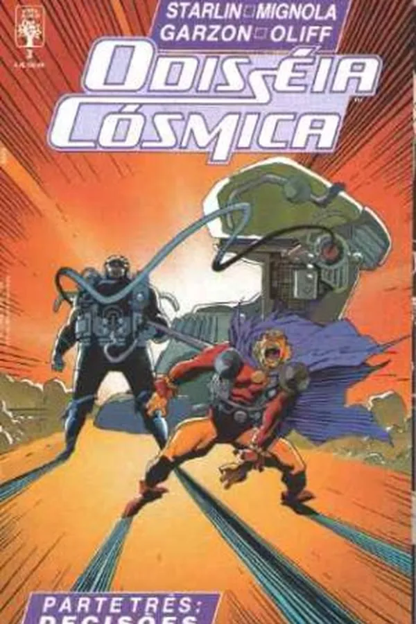 Capa de Odisséia Cósmica #3