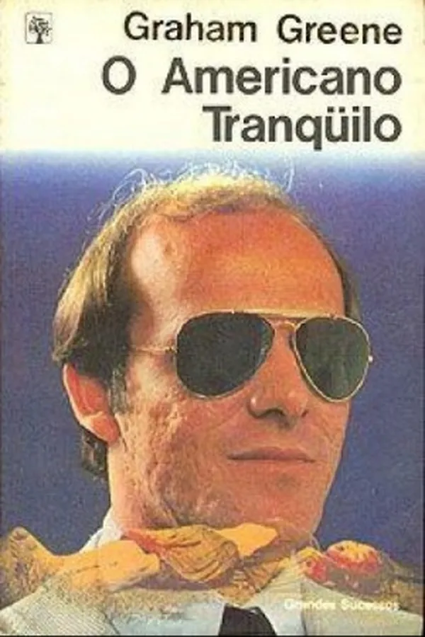 Capa de O americano tranquilo
