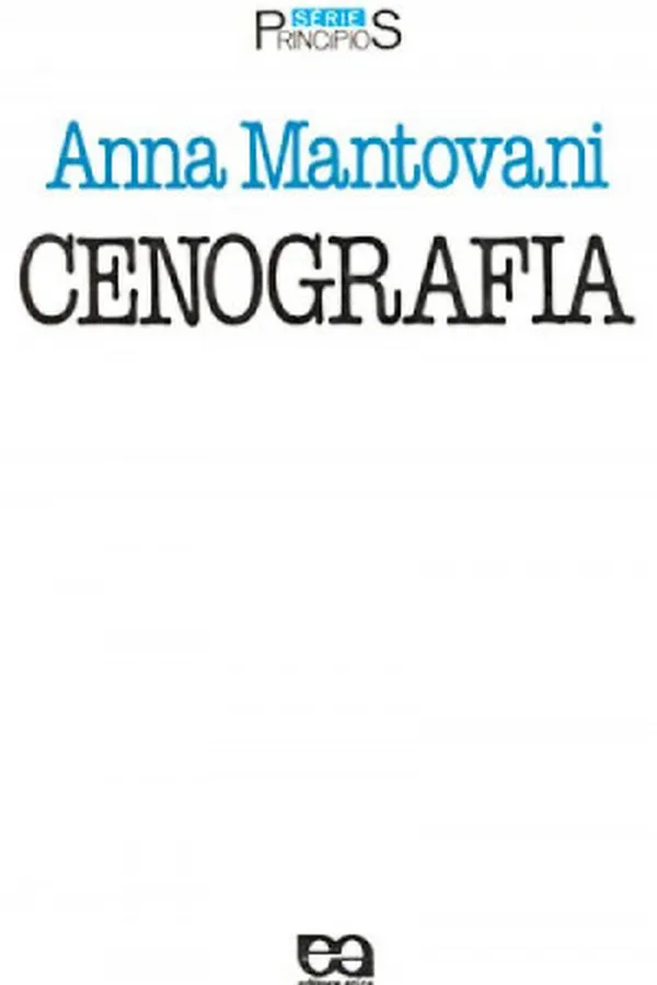 Capa de Cenografia