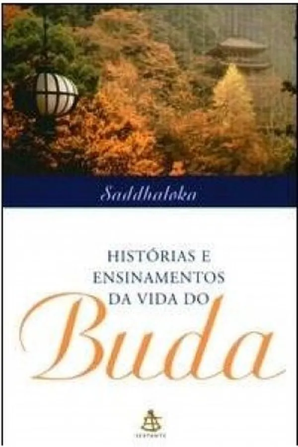 Capa de Histórias e Ensinamentos da Vida de Buda