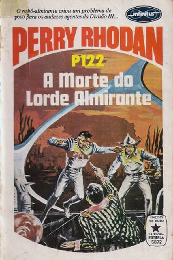 Capa de A Morte do Lorde Almirante