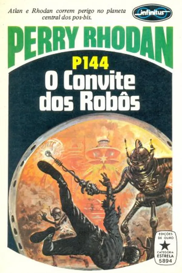 Capa de O Convite dos Robôs