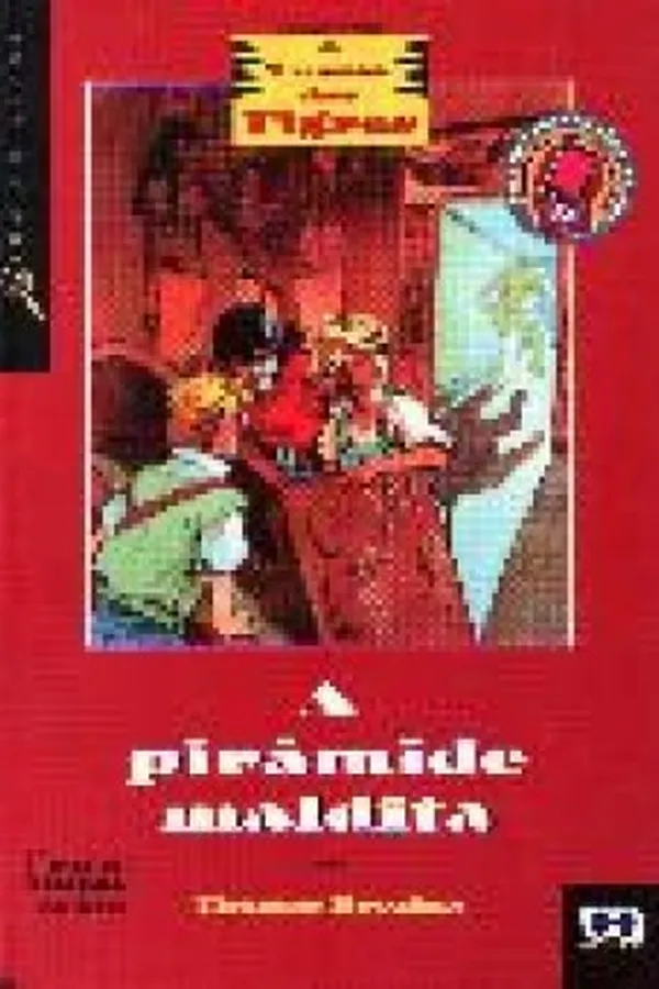 Capa de A Pirâmide Maldita
