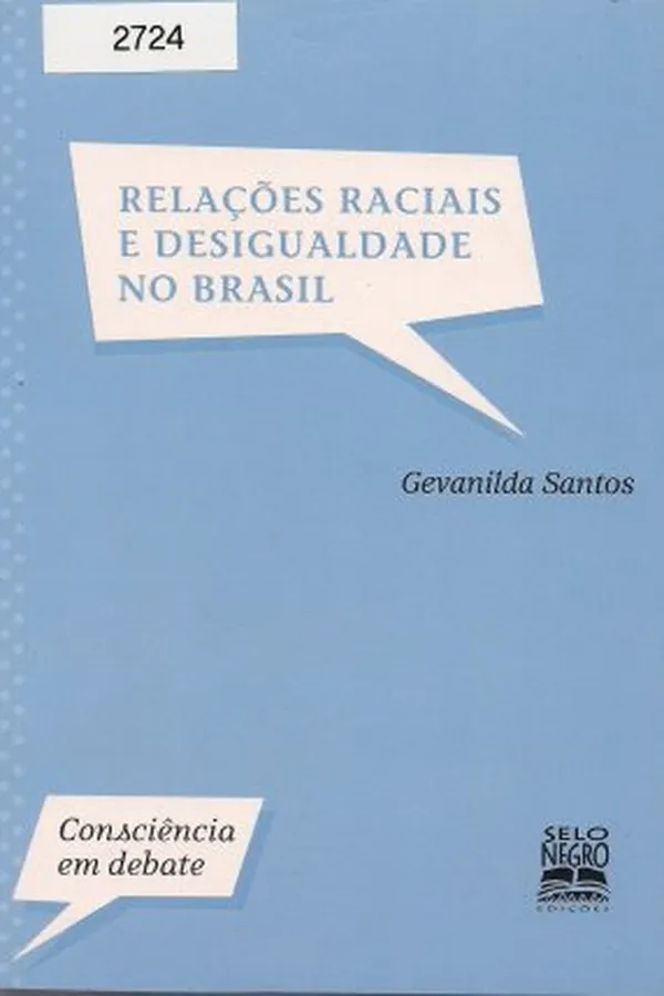 Capa de Relações raciais e desigualdade no Brasil