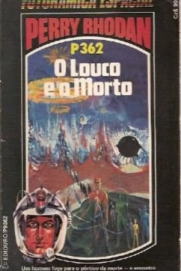 Capa de O Louco e o Morto