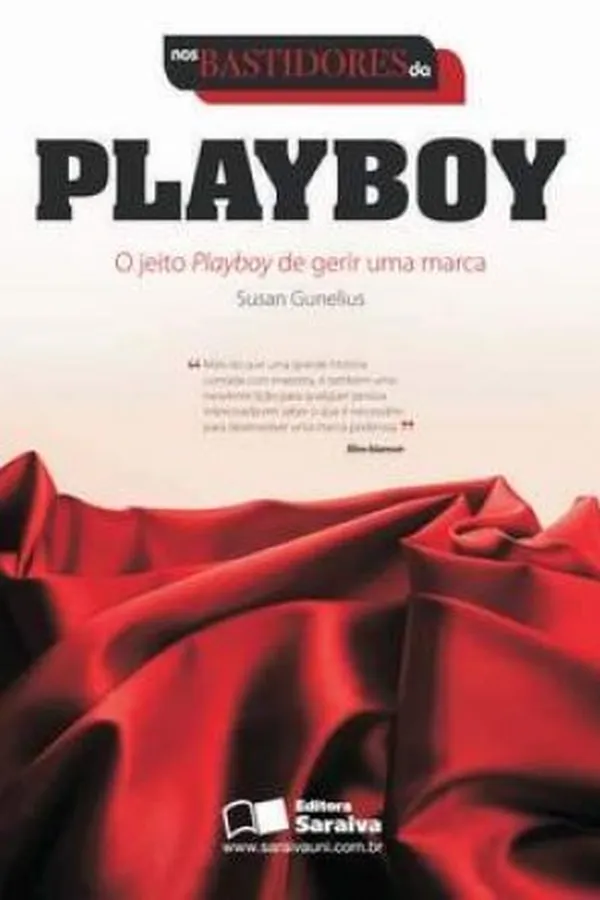 Capa de Nos Bastidores da Playboy - O Jeito Playboy de Gerir uma Marca