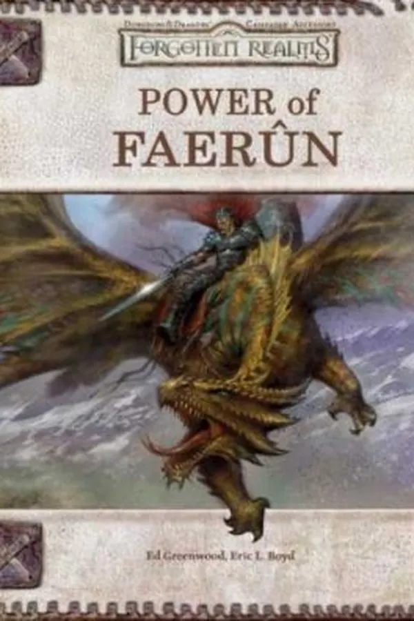 Capa de Power of Faerûn