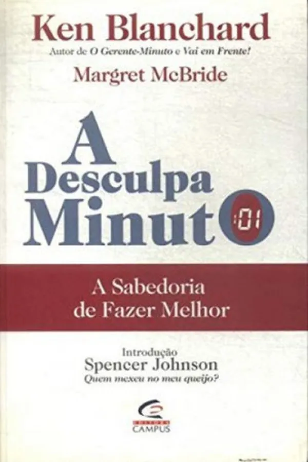 Capa de A Desculpa Minuto