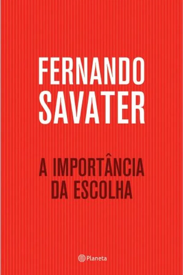 Capa de A importância da escolha