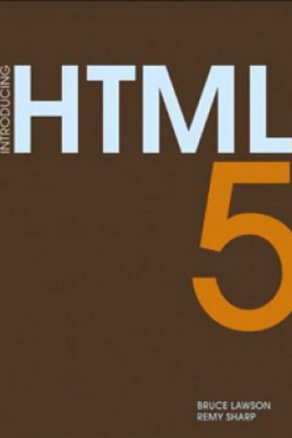 Capa de Introducing HTML5