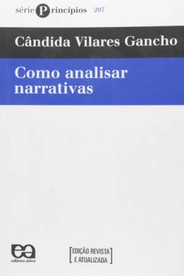 Capa de Como Analisar Narrativas